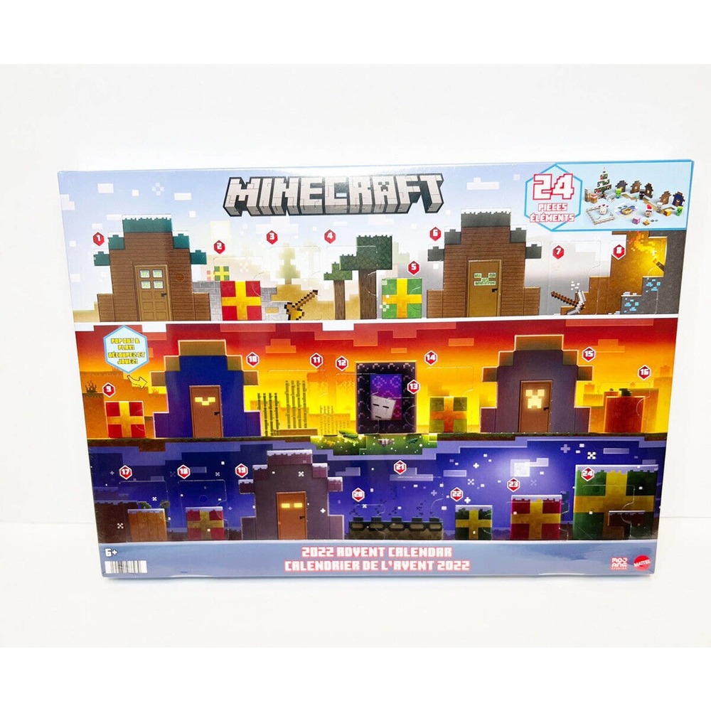 2021 Minecraft ADVENT CALENDAR - BRAND NEW Aldi’s